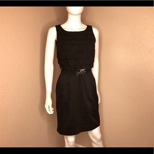 Vintage Allen B. Little Black Dress